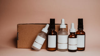 Glass Serum Retinol Retinoid Bottles with Cardboard Box
