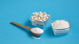 Collagen protein powder and collagen capsules